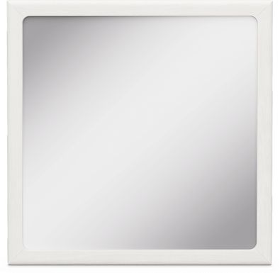 Kids Stardust Pearlized White Mirror