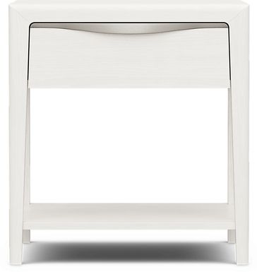 Kids Stardust Pearlized White Nightstand
