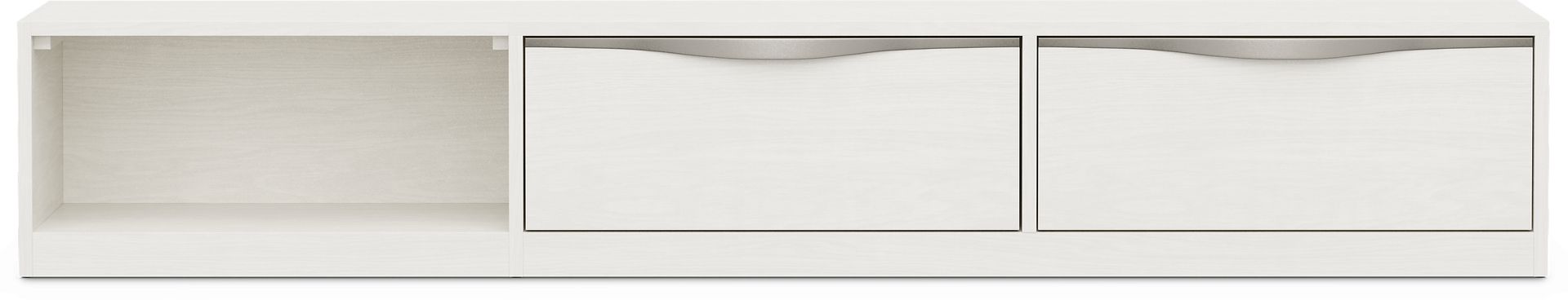Kids Stardust Pearlized White Reversible Underbed Storage Unit - Image 2