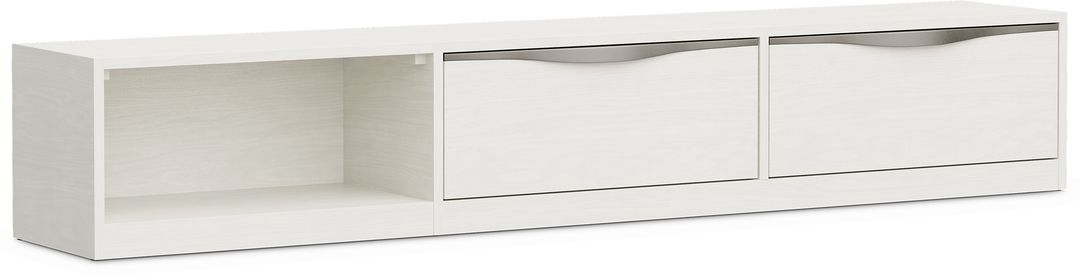 Kids Stardust Pearlized White Reversible Underbed Storage Unit