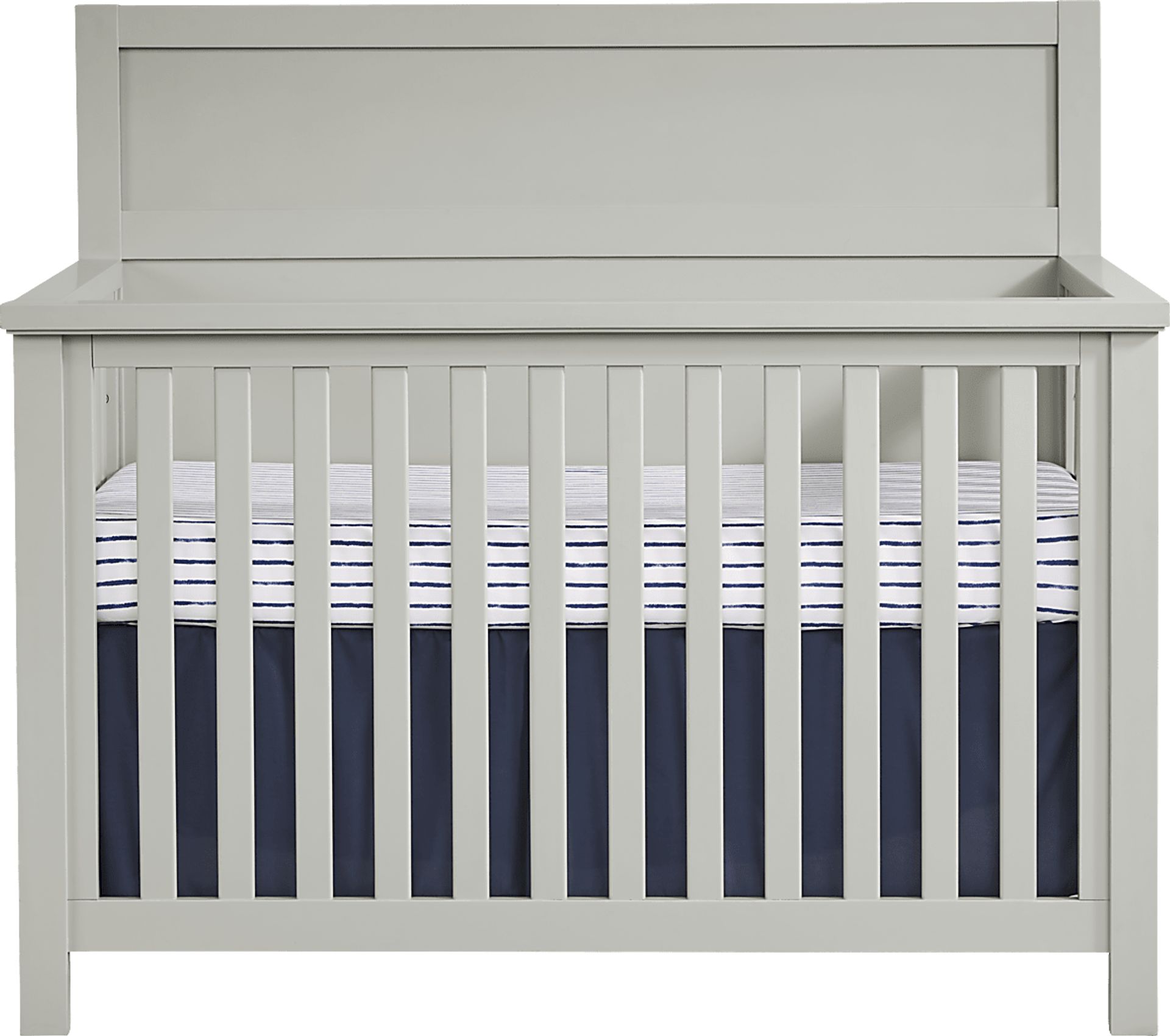Kids Starry Dreams Gray 4-in-1 Convertible Crib - Image 2