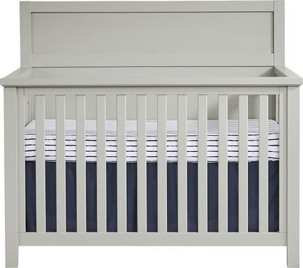 Kids Starry Dreams Gray Convertible Crib