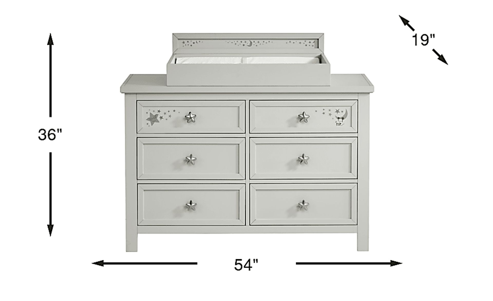 Dimension Image. Please refer to the Dimension Tab on this page for dimension details.