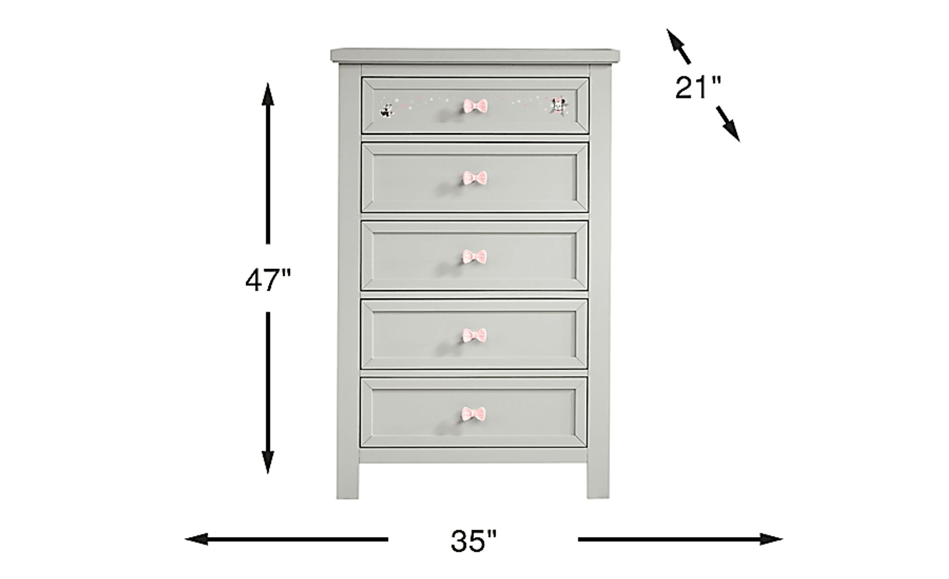 Dimension Image. Please refer to the Dimension Tab on this page for dimension details.