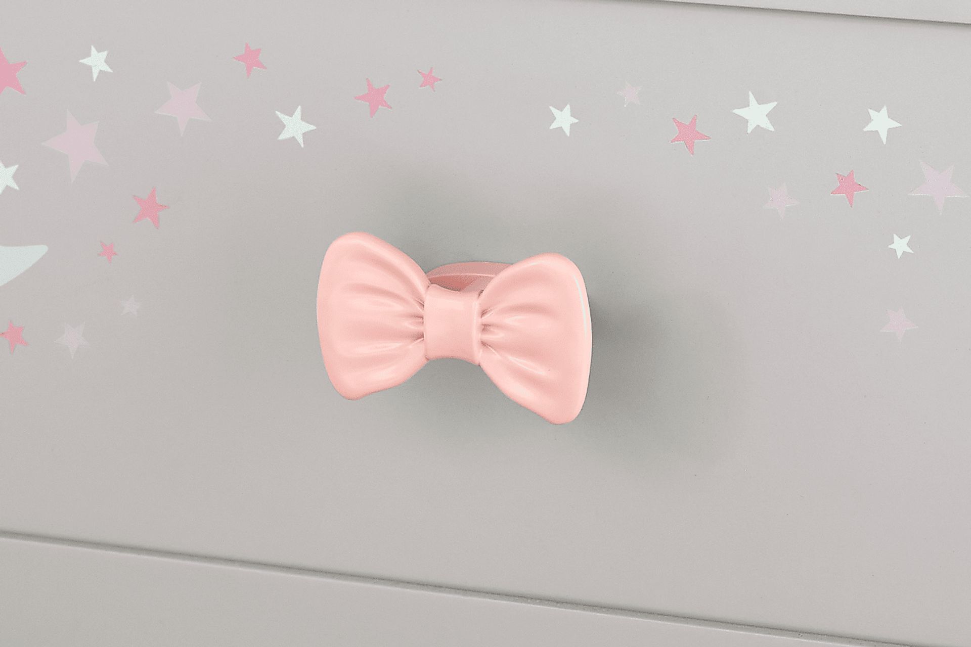 Kids Starry Dreams with Minnie Mouse Gray Nightstand - Image 3