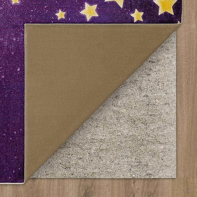 Kids Starry Sky Purple 5' x 8' Rug - Thumbnail - Image 5
