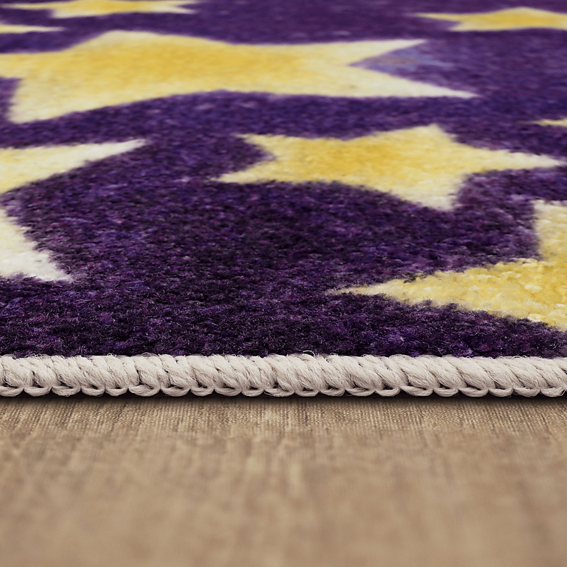 Kids Starry Sky Purple 8' x 10' Rug - Image 7