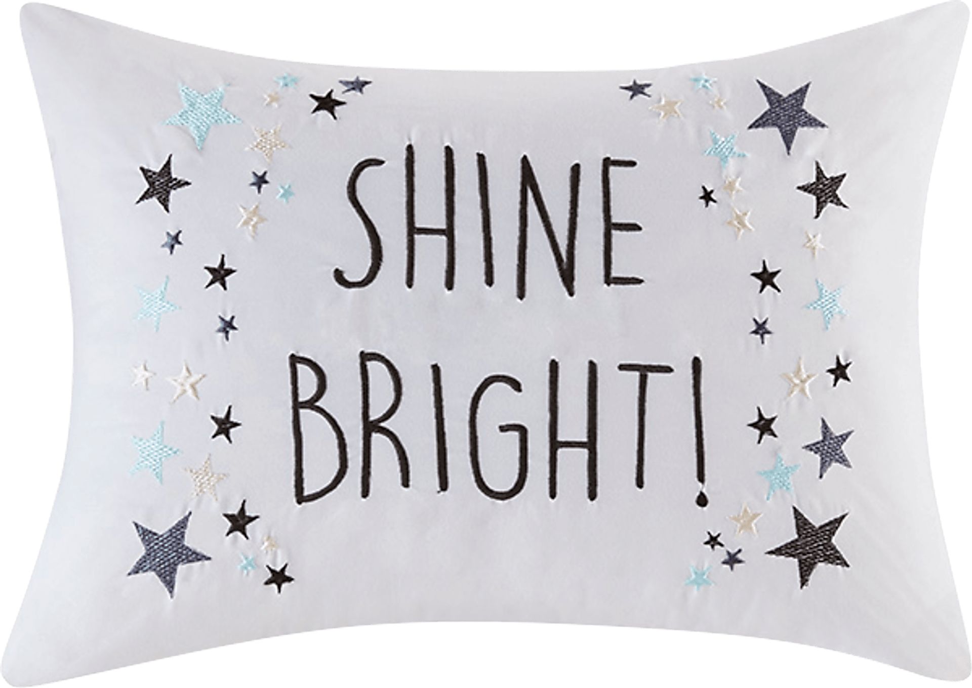 Kids Stars at Night Charcoal 6 Pc Twin Comforter Set - Image 6