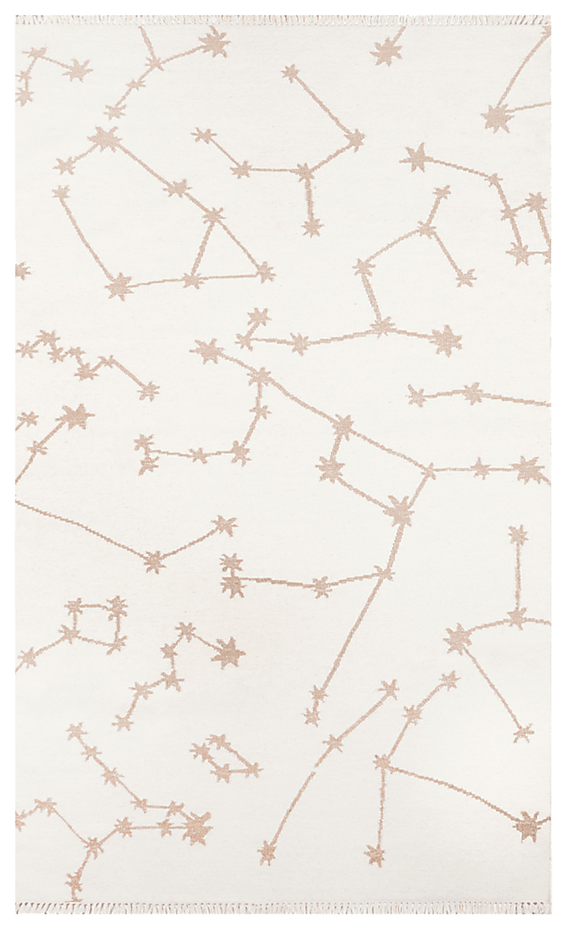 Kids Stellar Gem Ivory 3'6 x 5'6 Rug - Image 1