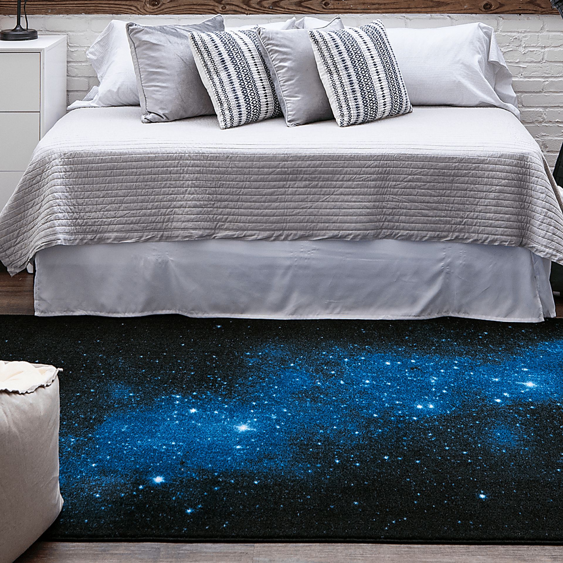 Kids Stellar Nights Blue 5' x 8' Rug' - Image 7