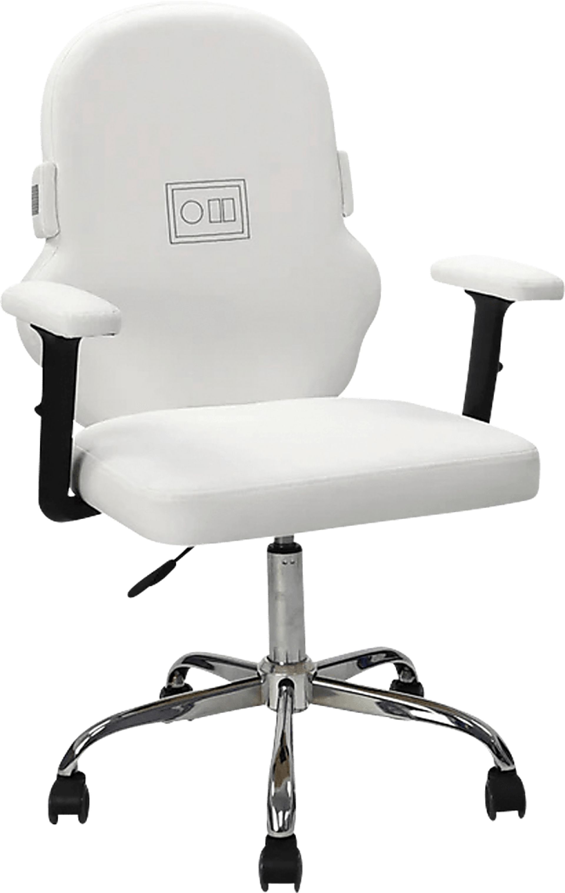 Kids Stormtrooper White Swivel Chair - Image 2