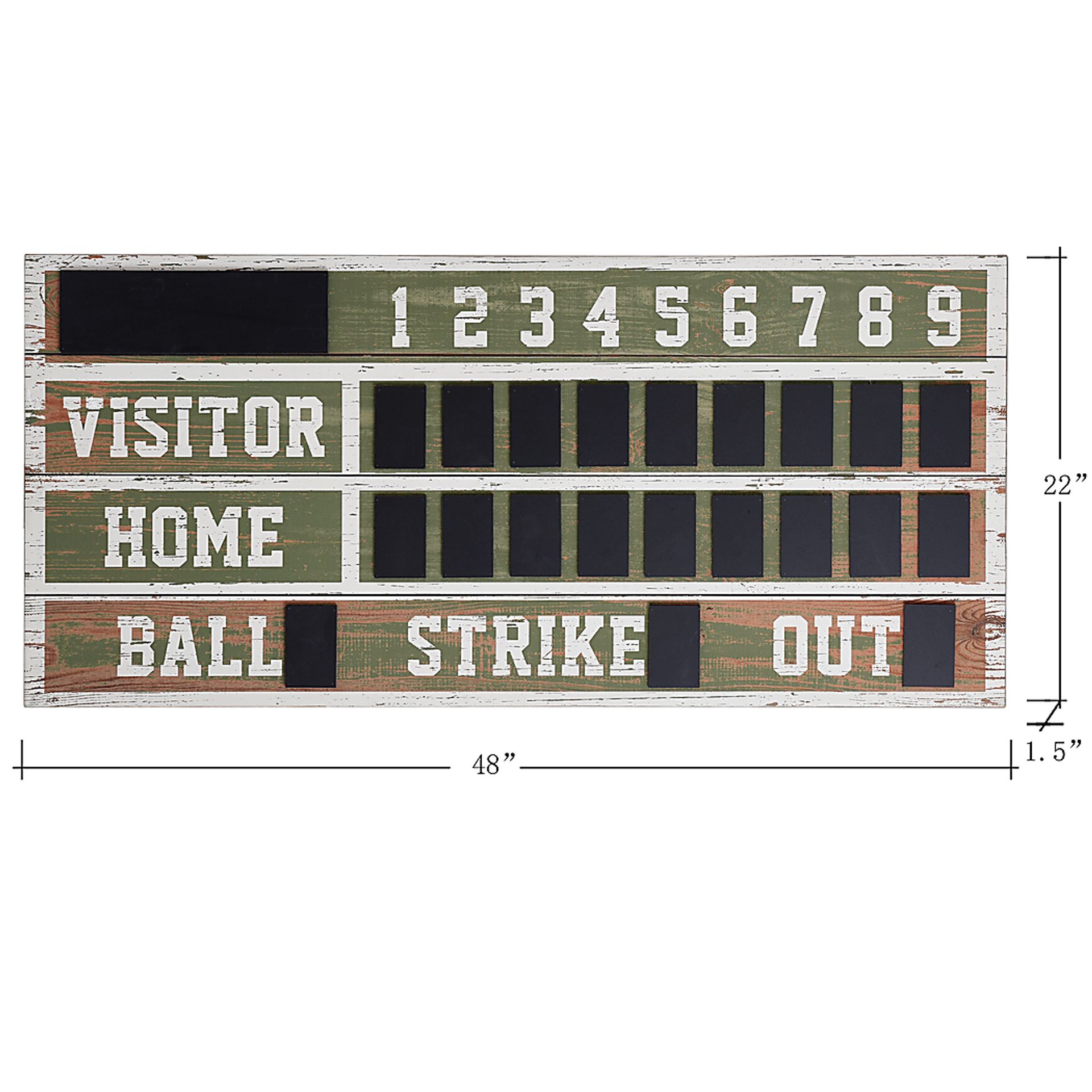 Kids Strike Out Green Wall Decor - Image 5