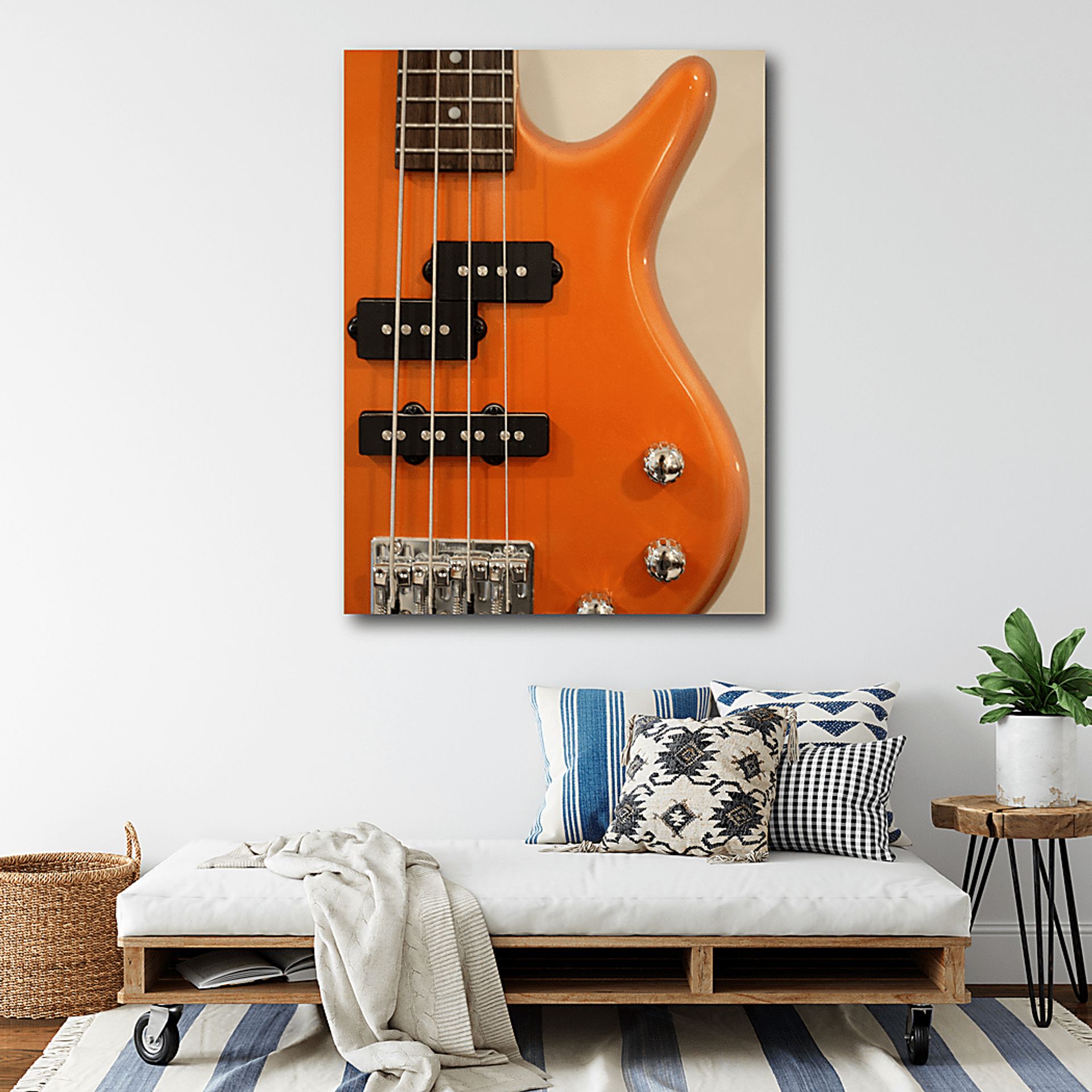 Kids String Practice Brown Artwork - Image 2