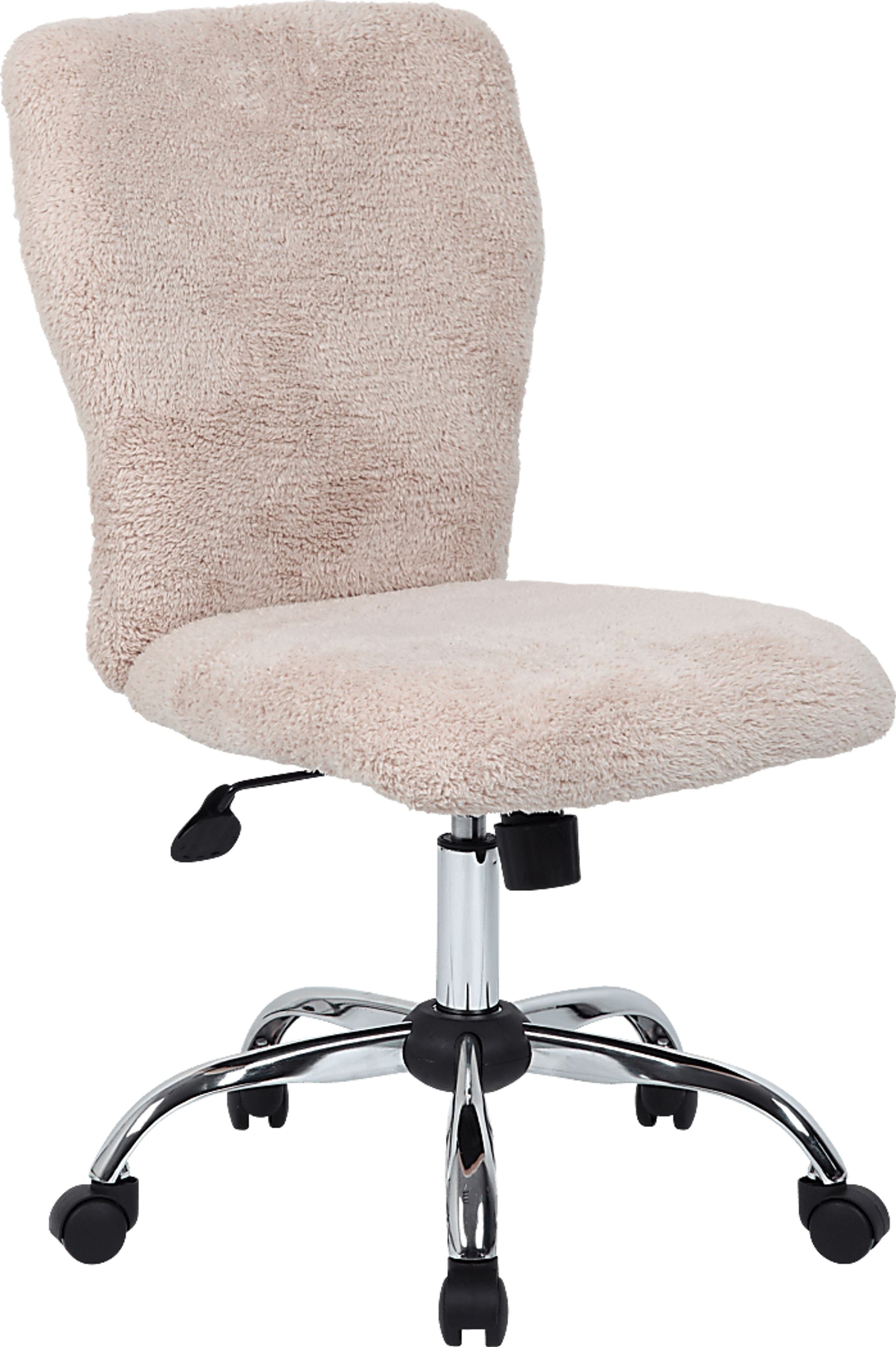 Kids Study Time Beige Desk Chair - Image 1