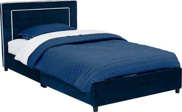 Kids Suaba Navy Twin Bed - Thumbnail - Image 1