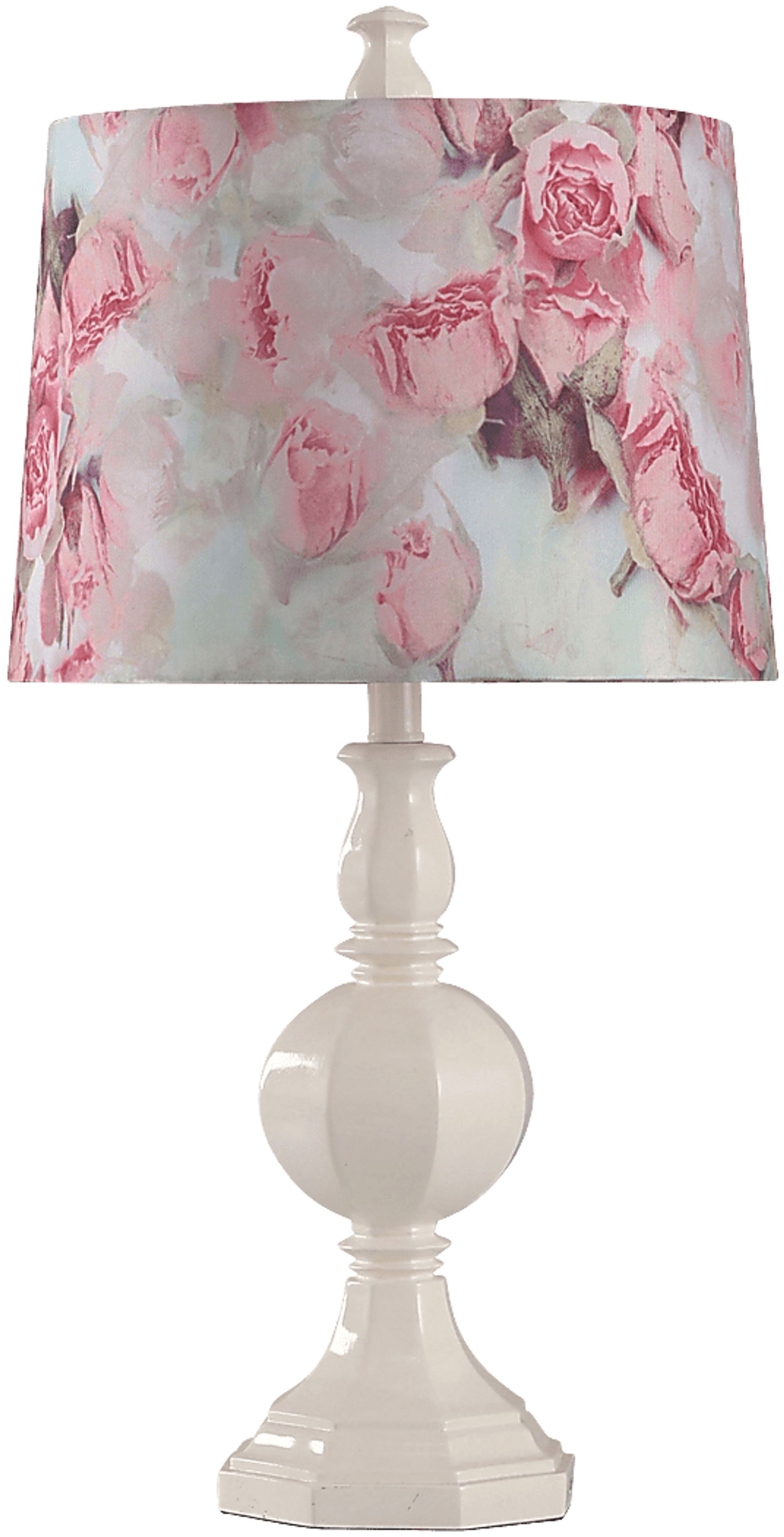 Kids Sue Lane White Lamp - Image 1