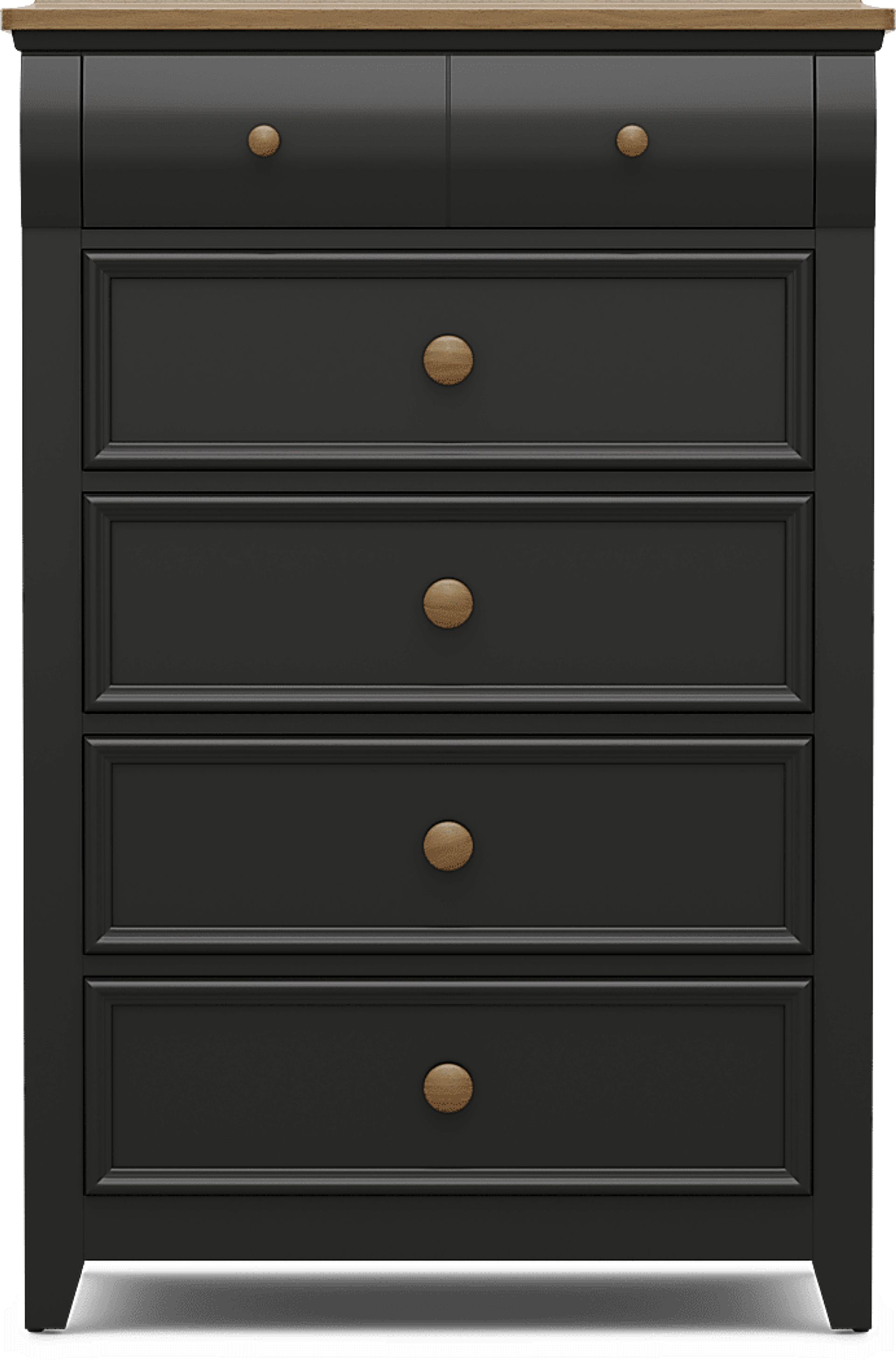 Kids Sugar Hollow Black Full Panel Bedroom - Image 4