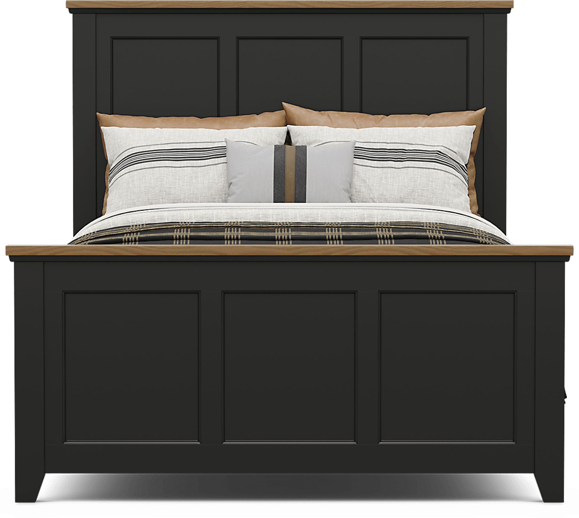 Kids Sugar Hollow Black Full Panel Bedroom - Image 3