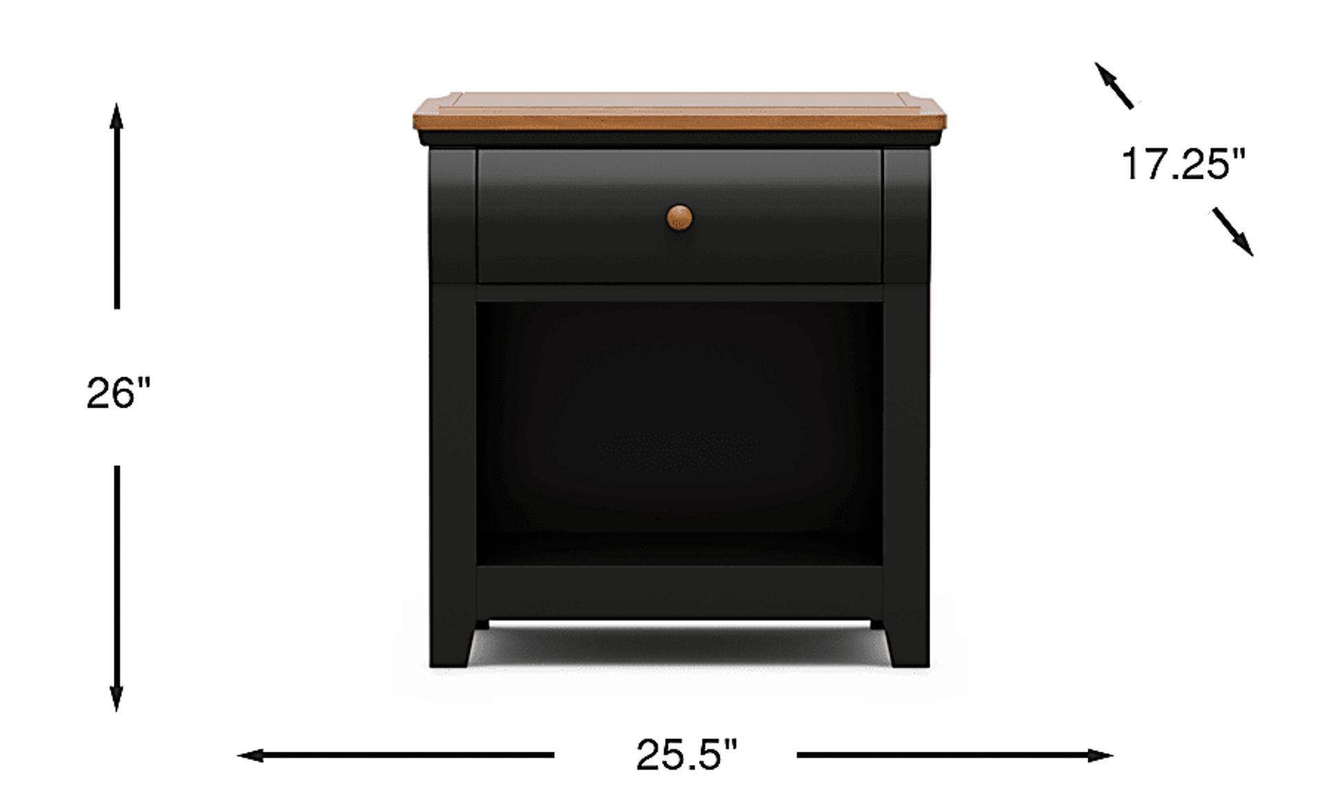 Dimension Image. Please refer to the Dimension Tab on this page for dimension details.