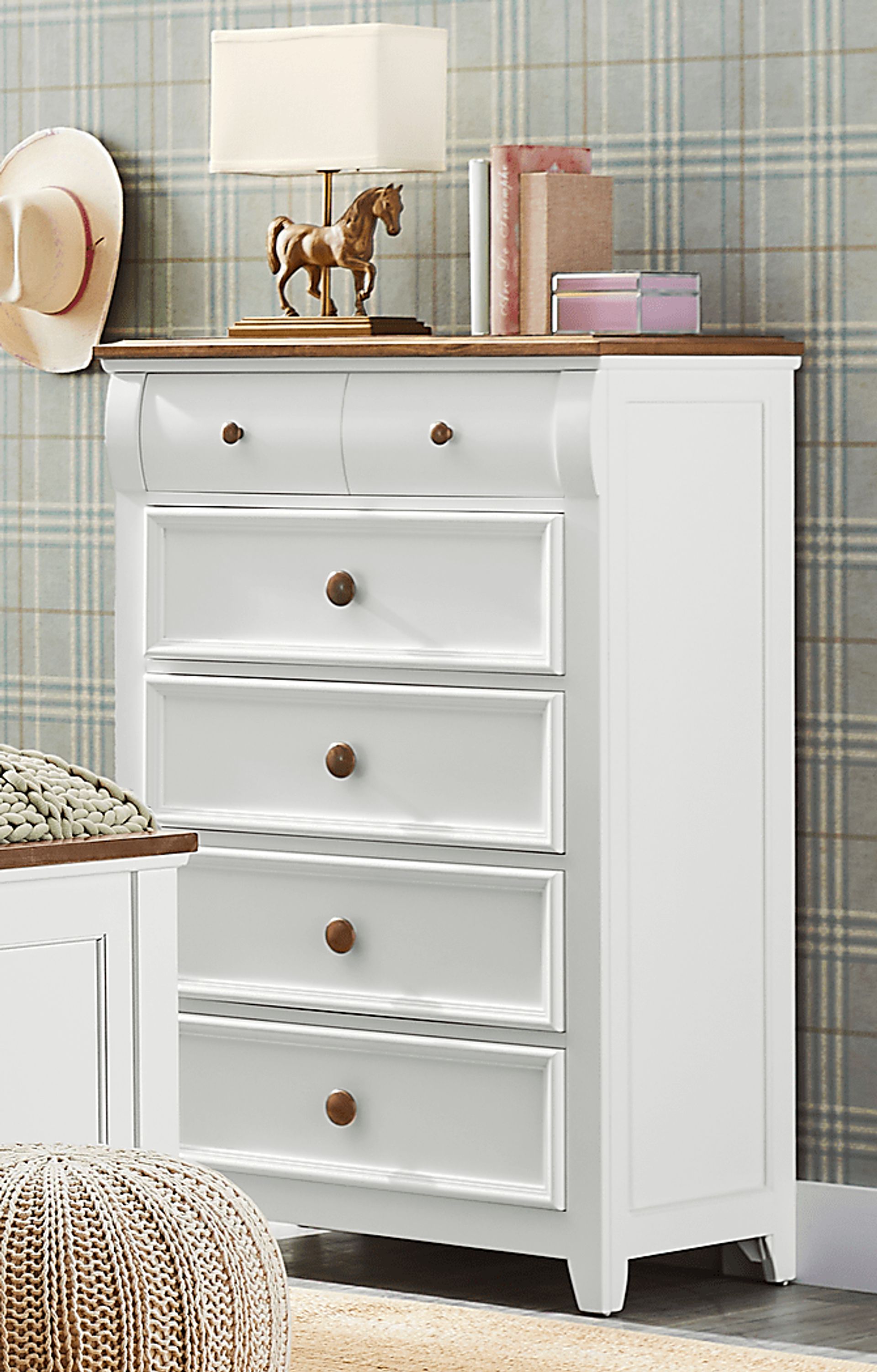 Kids Sugar Hollow White Chest - Image 3