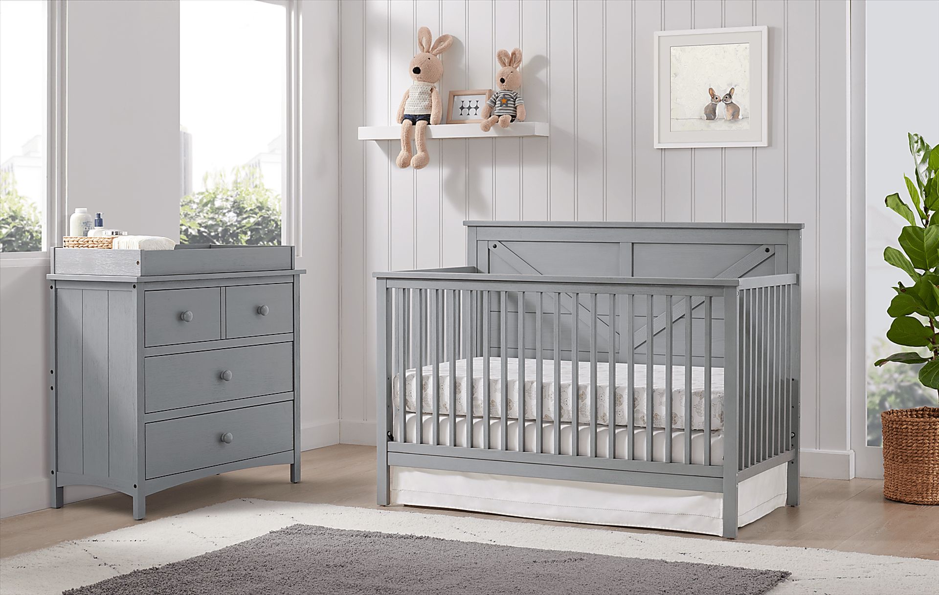 Nursery Sulon Gray Dresser - Image 2