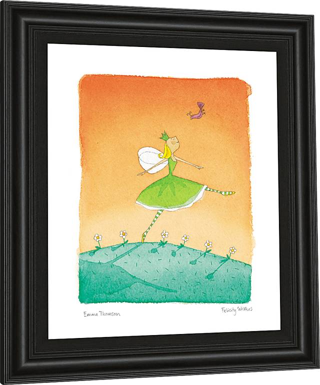 Kids Summer Fairy Orange Artwork - Thumbnail - Image 1