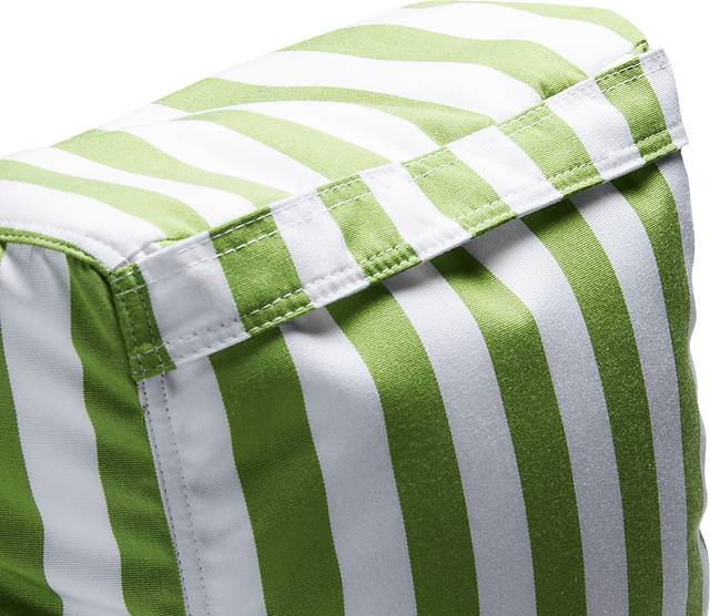 Kids Summerly Green/White Indoor/Outdoor Bean Bag Chair - Thumbnail - Image 2