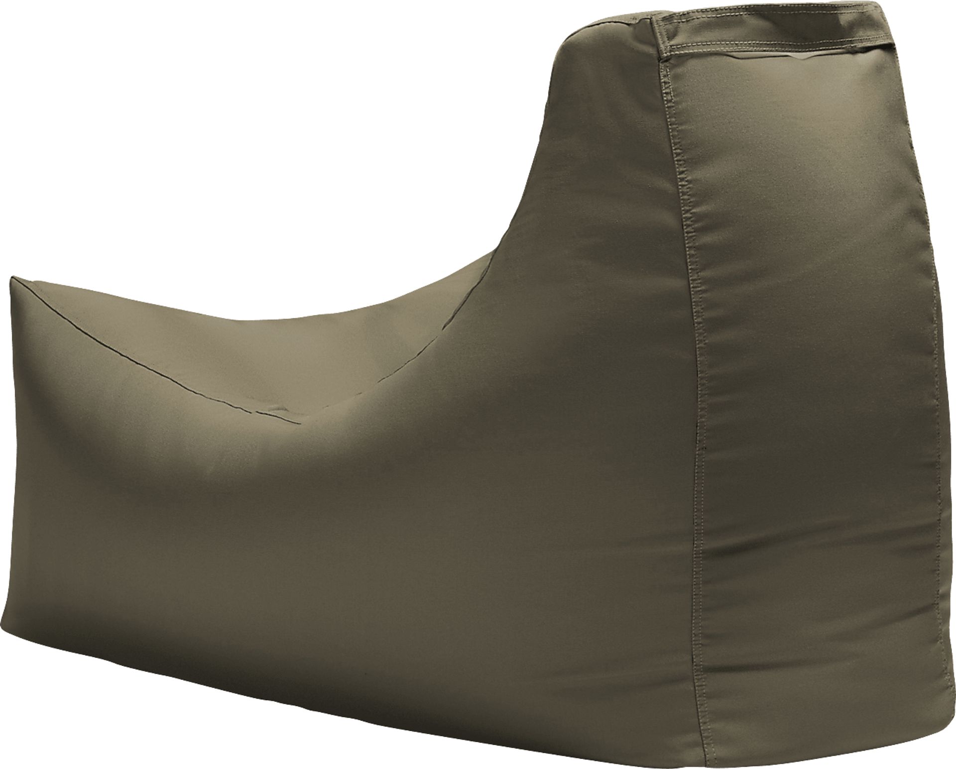 Kids Summerly Taupe Indoor/Outdoor Bean Bag Chair - Image 2