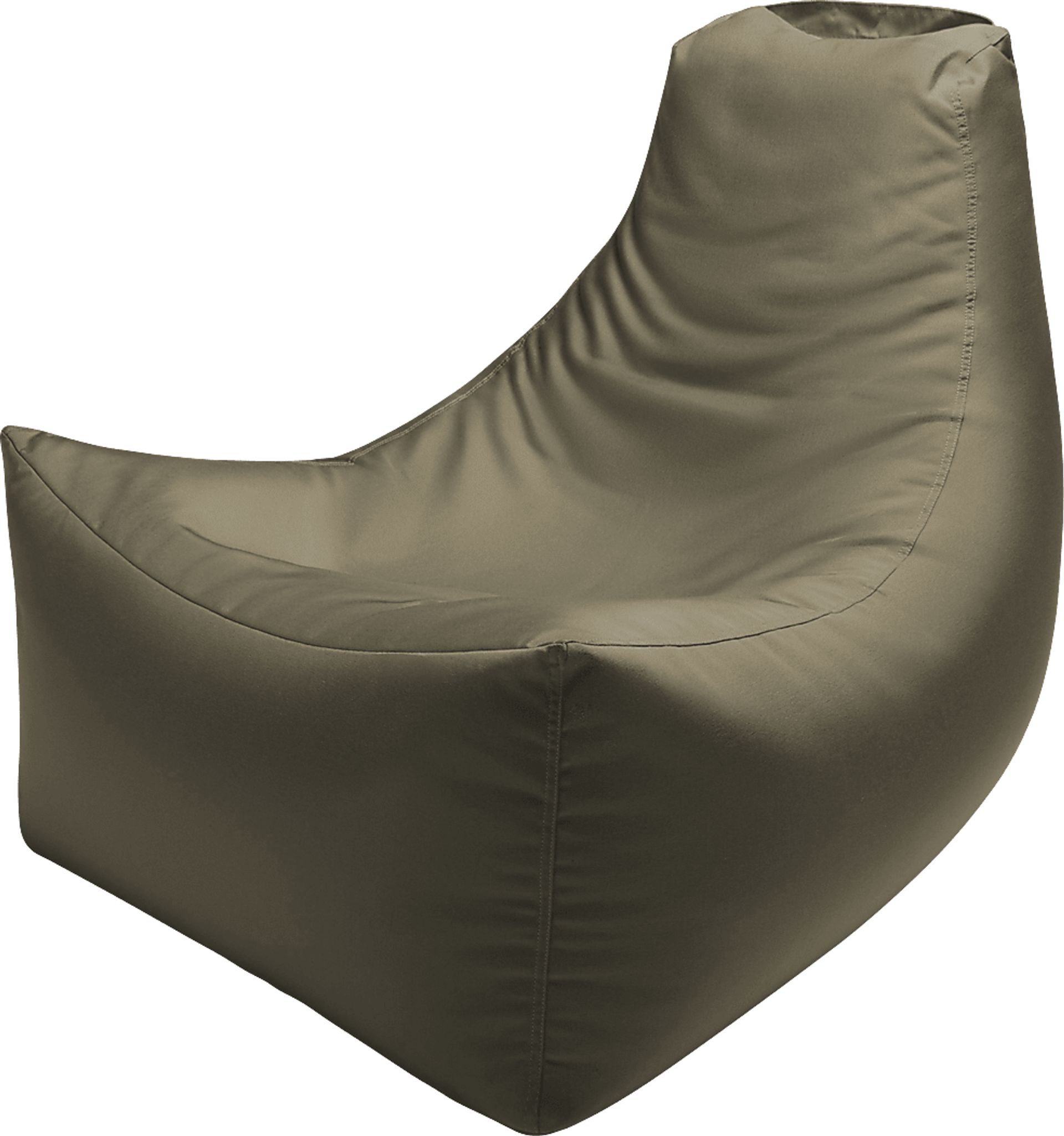 Kids Summerly Taupe Indoor/Outdoor Bean Bag Chair - Image 1