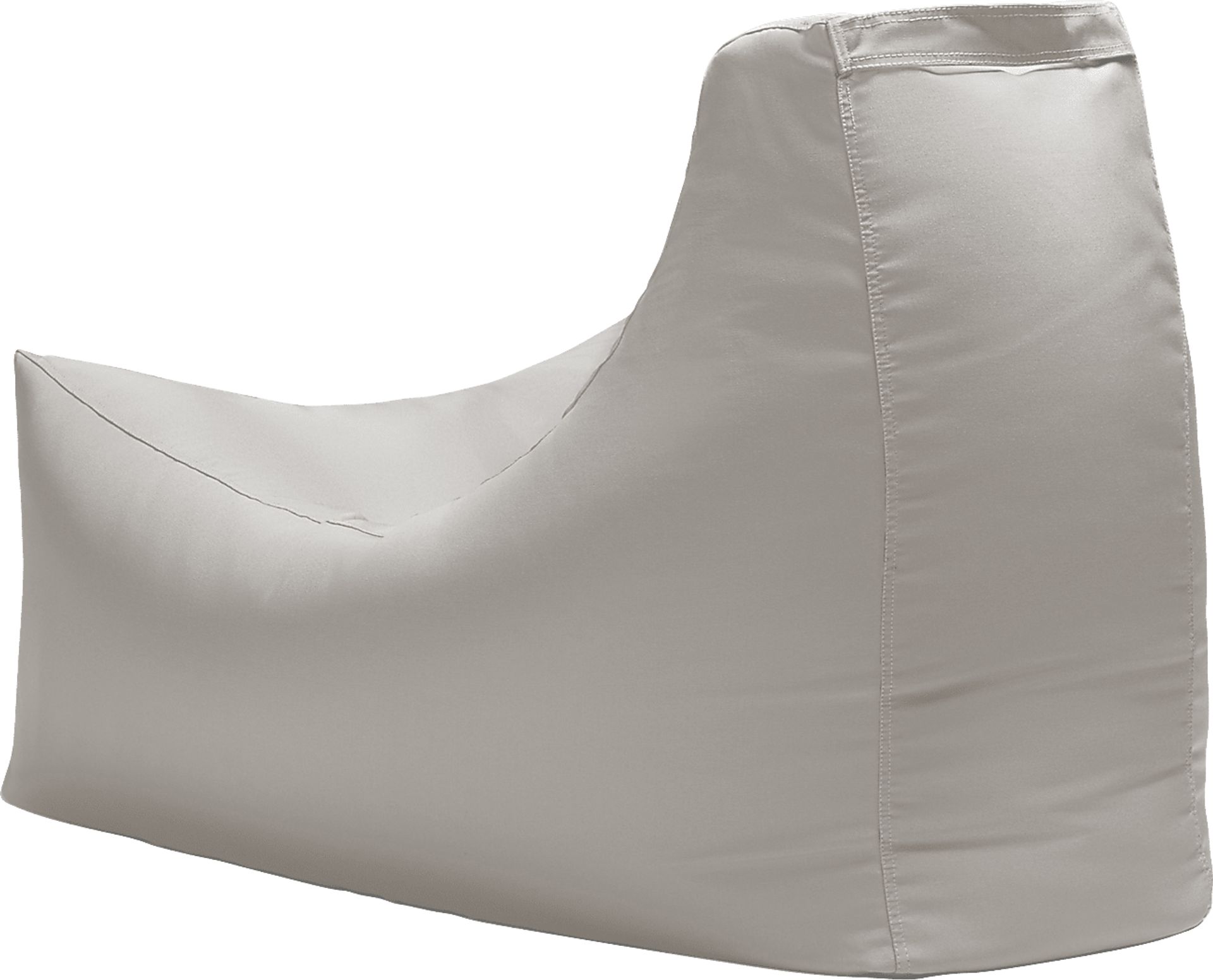 Kids Summerly White Indoor/Outdoor Bean Bag Chair - Image 2