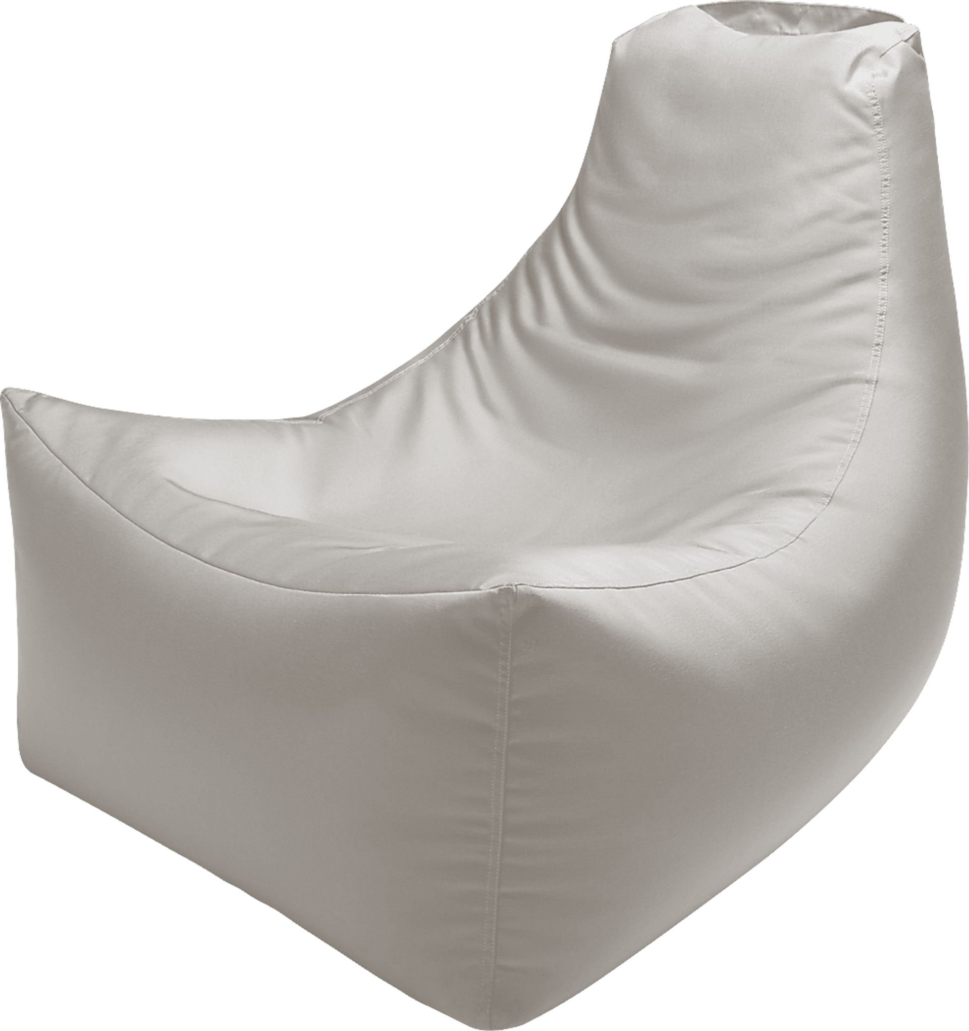 Kids Summerly White Indoor/Outdoor Bean Bag Chair - Image 1