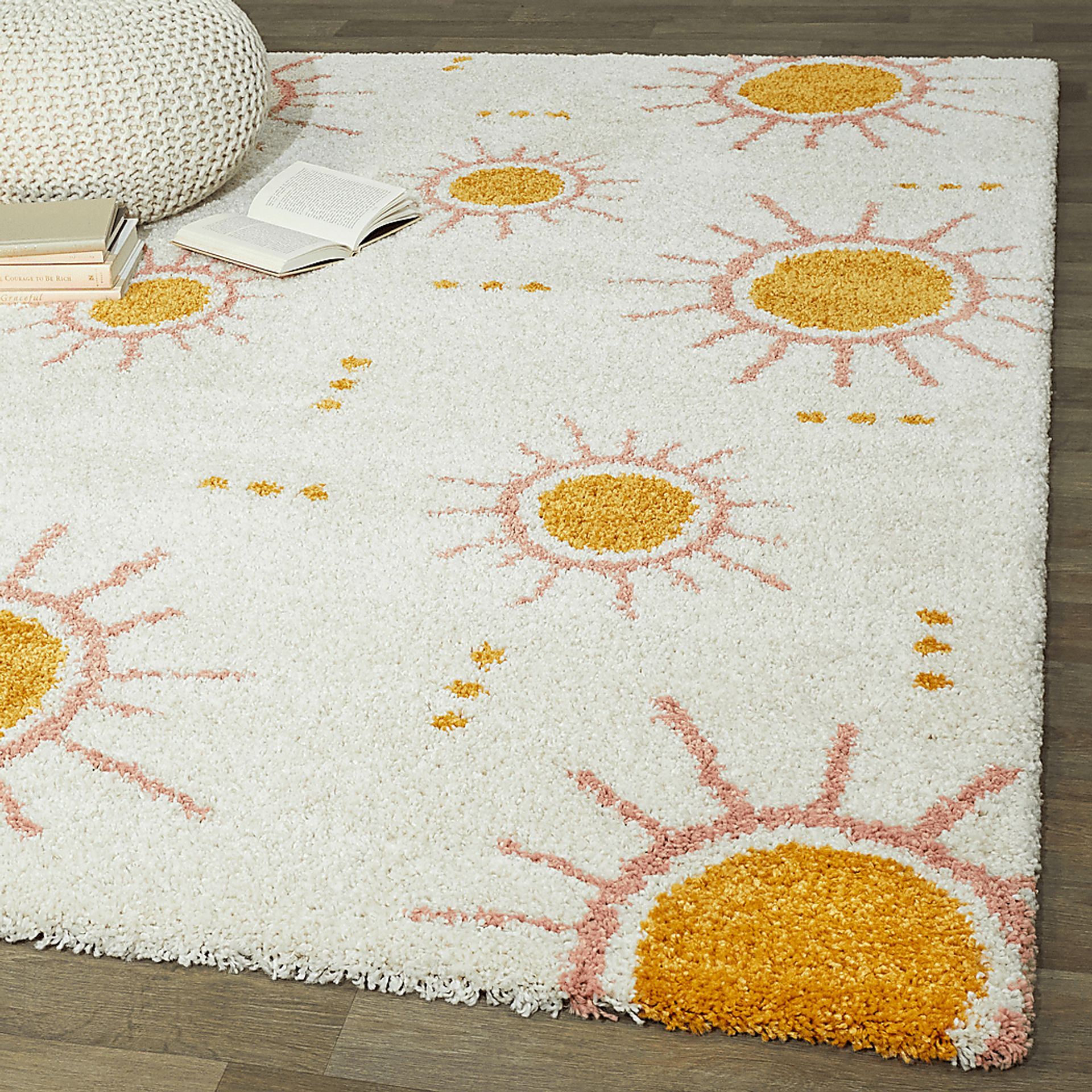 Kids Sun-Days Cream 5'3 x 7' Rug - Image 2