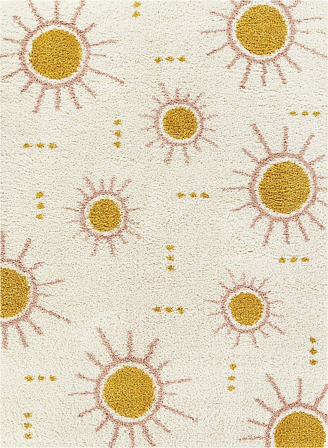 Kids Sun-Days Cream 5'3 x 7' Rug - Thumbnail - Image 1