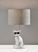 Kids Sunny Cat White Table Lamp