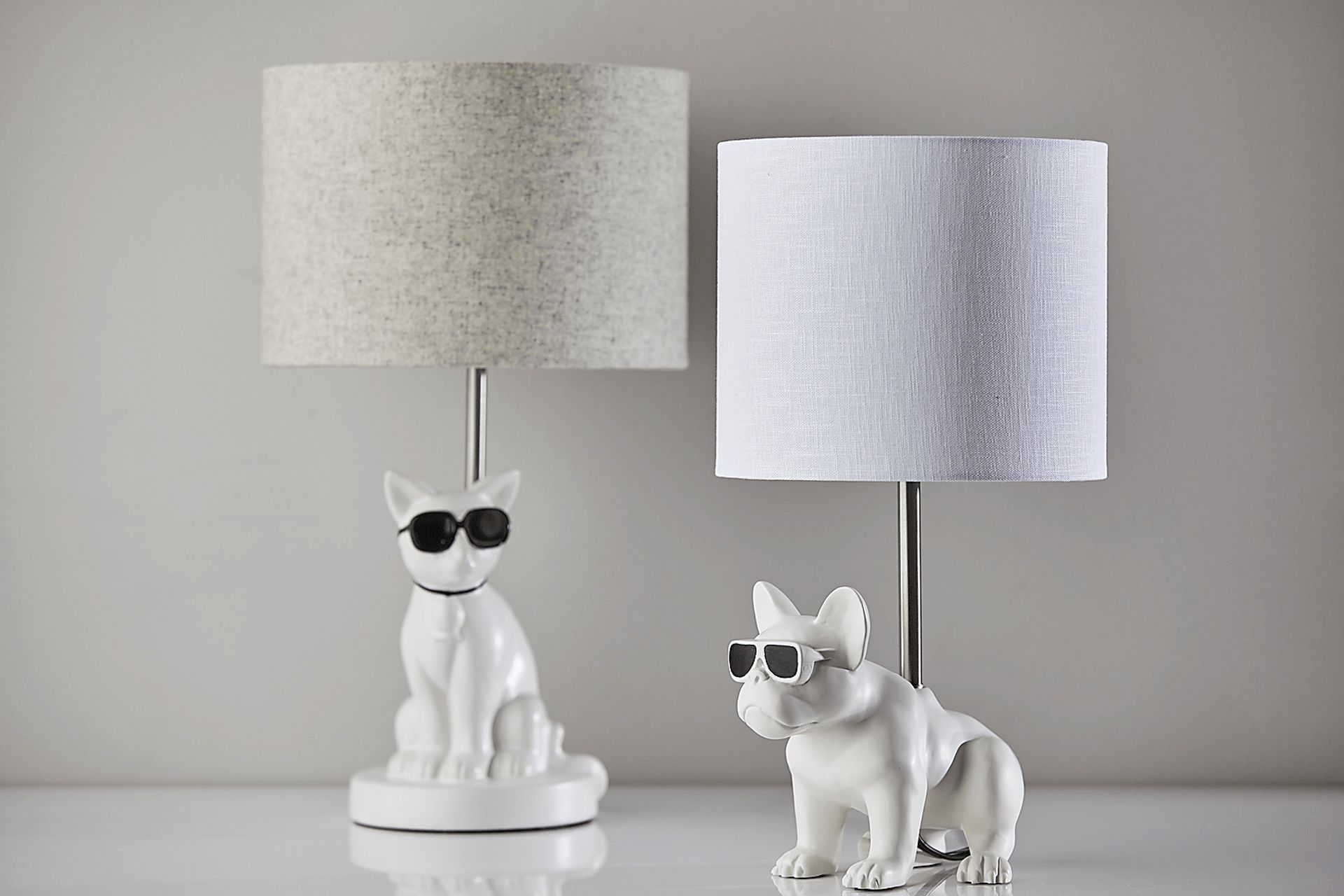 Kids Sunny Dog White Table Lamp - Image 10
