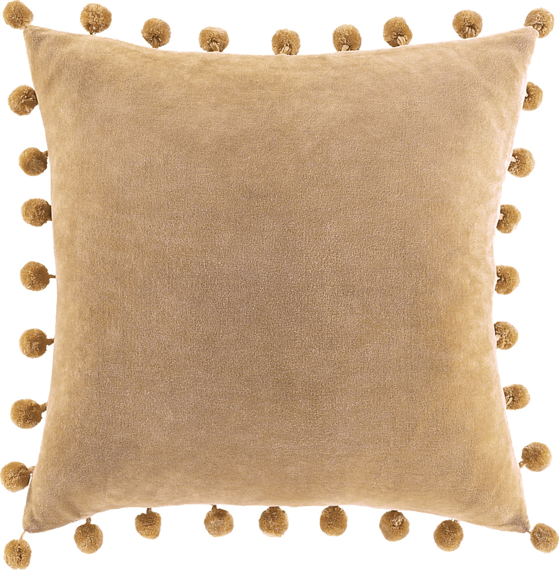Kids Sunset Oasis Camel Accent Pillow - Image 1