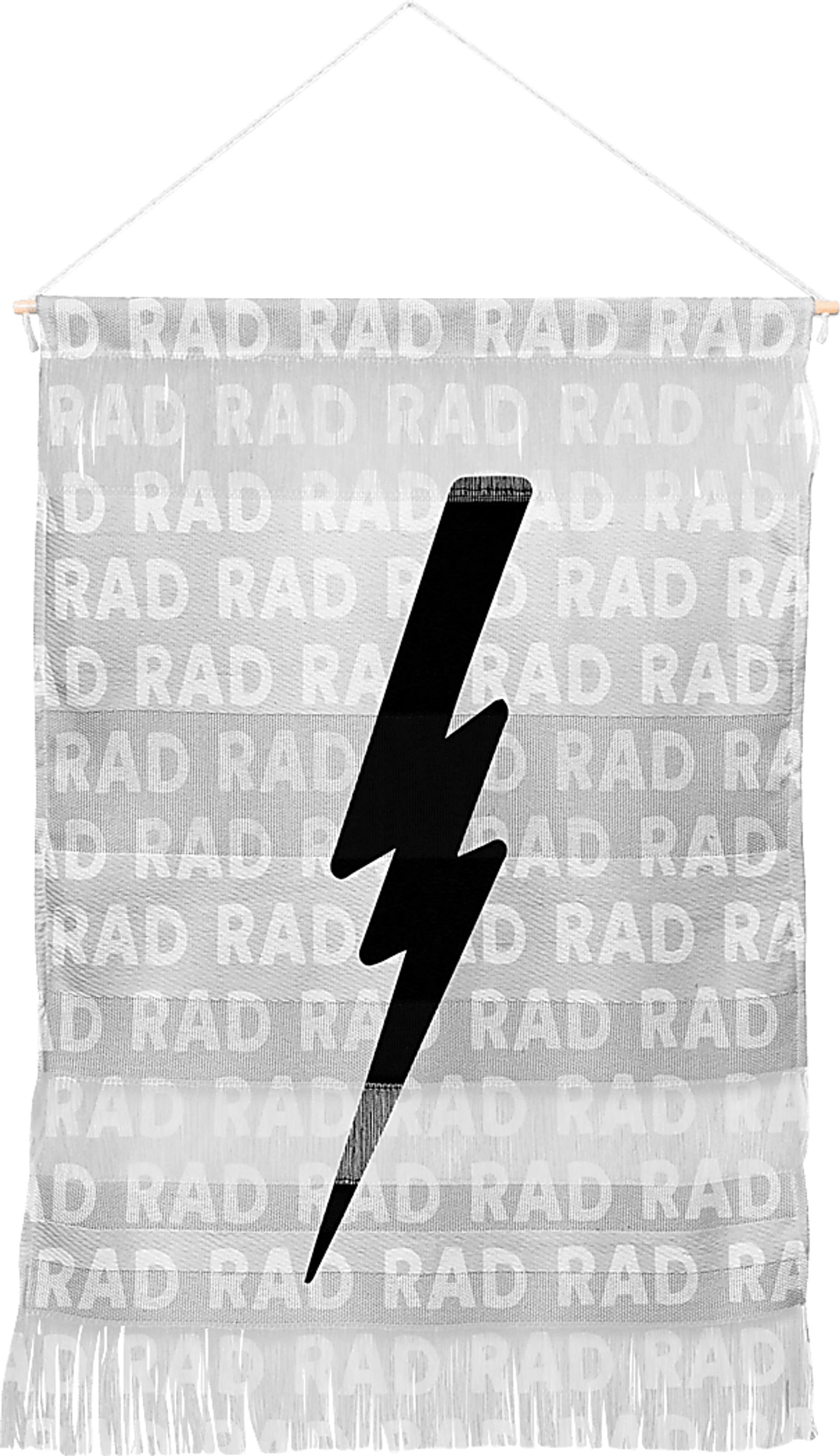 Kids Super Rad White Wall Decor - Image 1