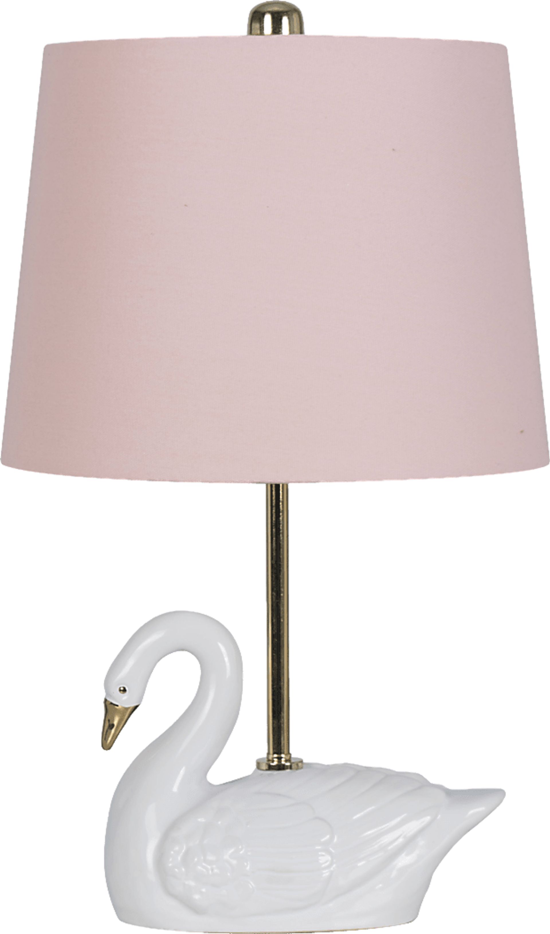 Kids Swan Lake White Lamp - Image 1