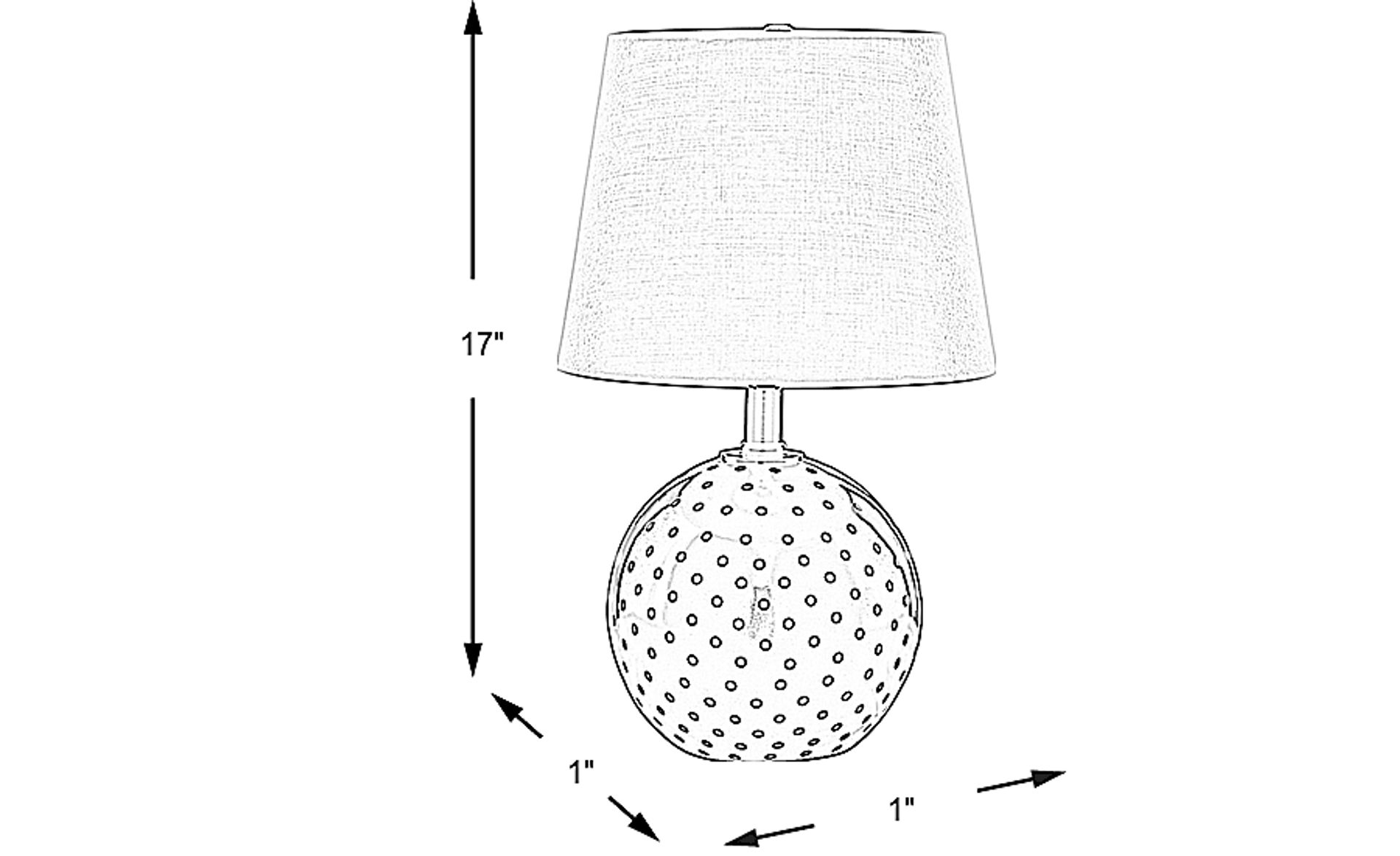 Dimension Image. Please refer to the Dimension Tab on this page for dimension details.