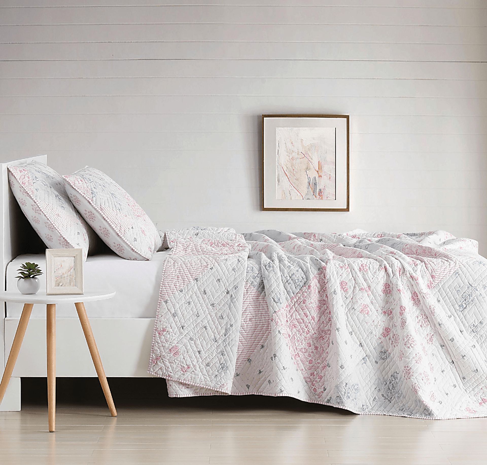 Kids Sweet Meadow Gray 3 Pc Full/Queen Comforter Set - Image 6