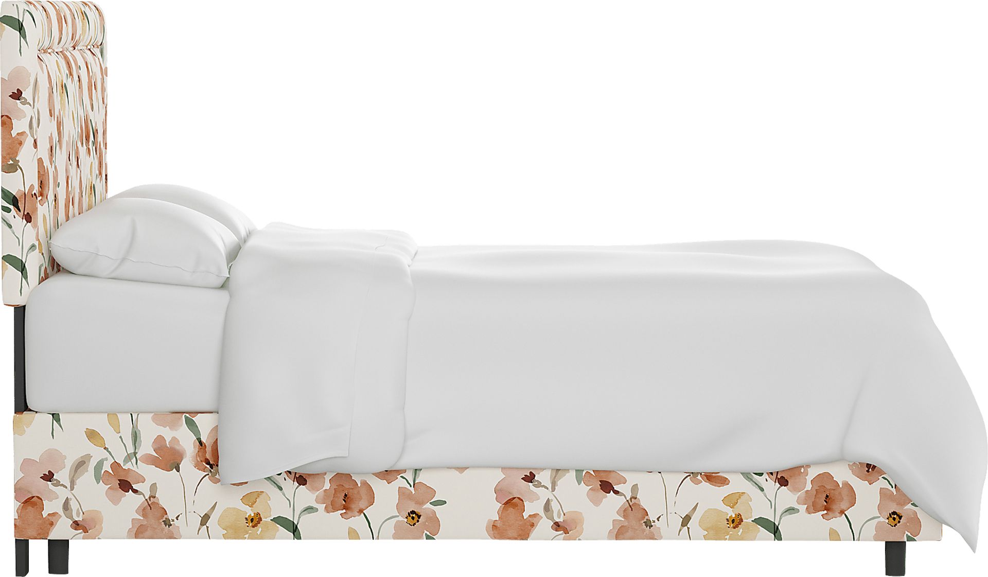Kids Sweet Plains Cream Full Upholstered Bed - Image 2