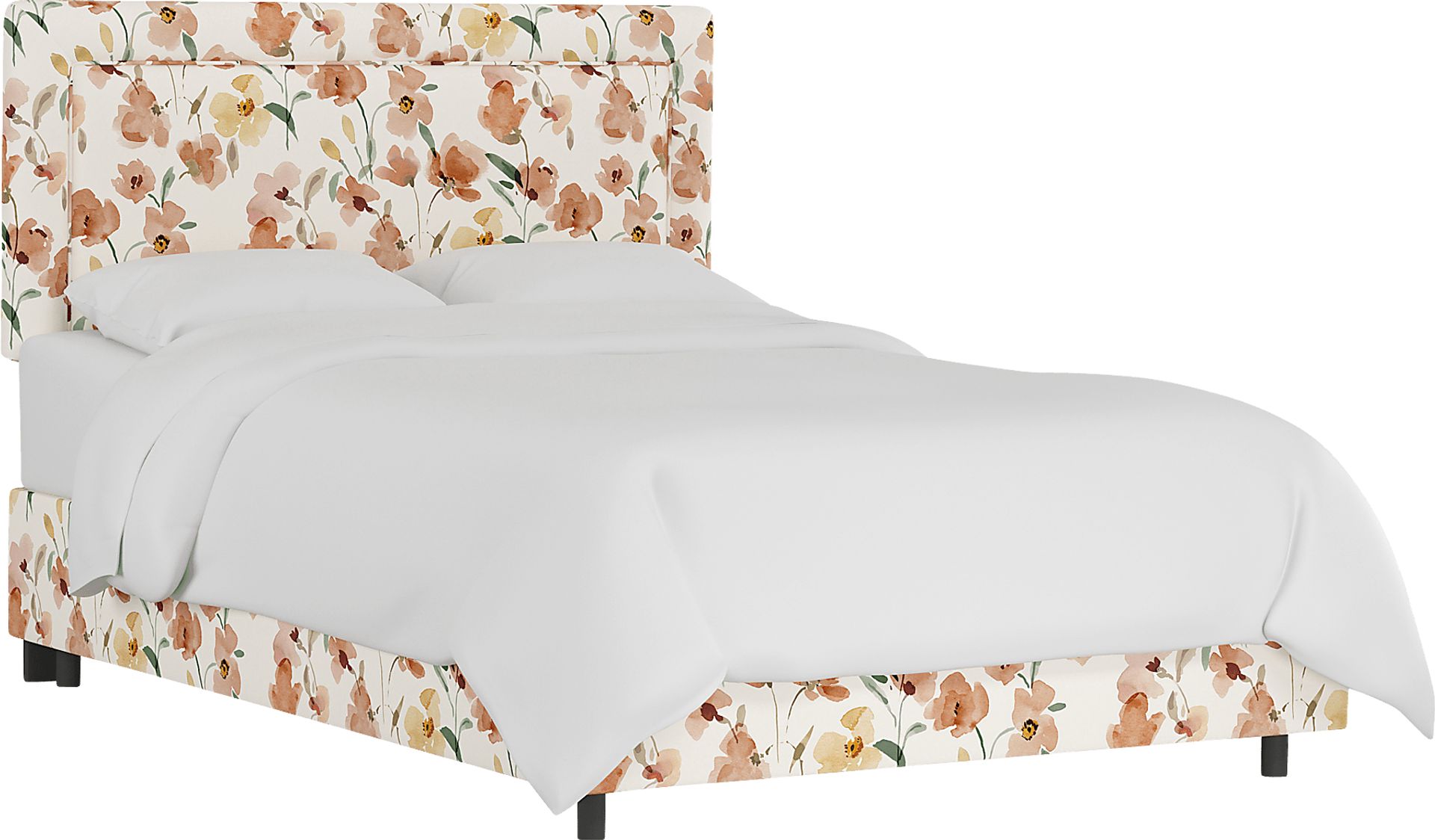 Kids Sweet Plains Cream Full Upholstered Headboard - Image 2