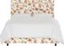 Kids Sweet Plains Cream Twin Upholstered Bed