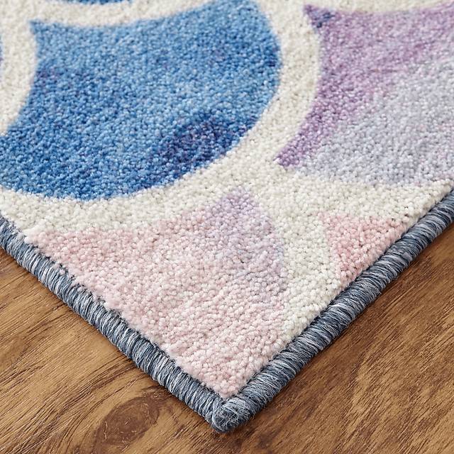 Kids Sweet Waves Pink 5' x 8' Rug - Thumbnail - Image 5