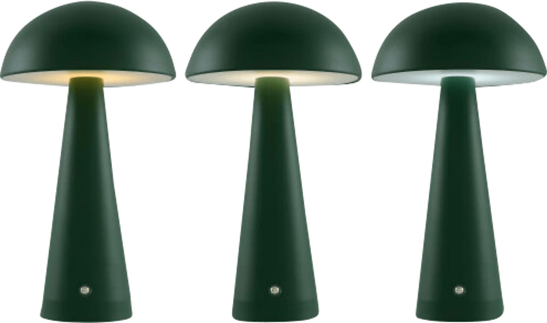 Kids Tall Mush Green Lamp - Image 1