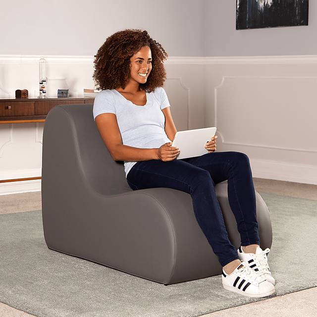 Kids Tamiko Gray Large Chair - Thumbnail - Image 4