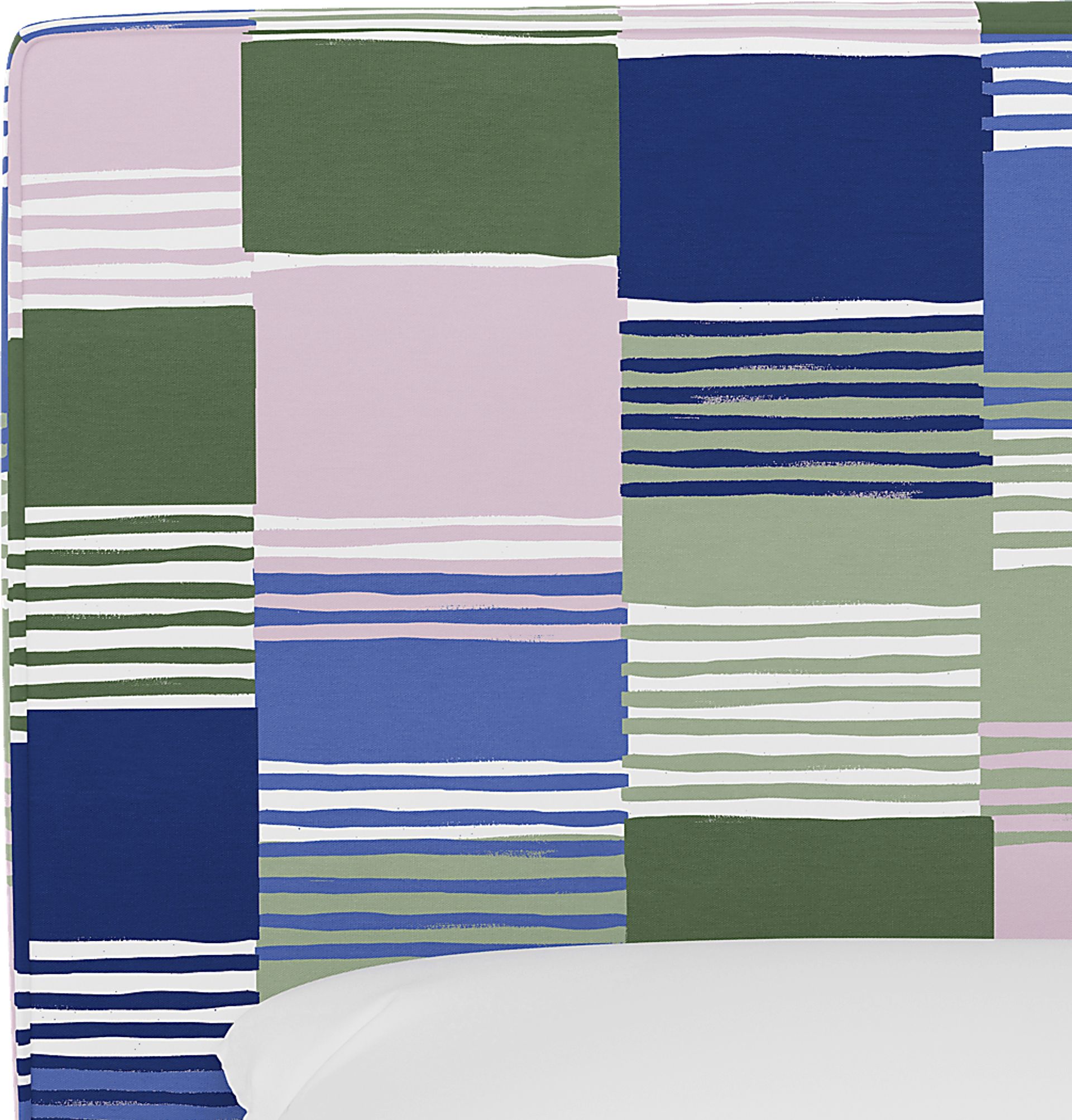 Kids Tangere Lilac Full Upholstered Headboard - Image 3