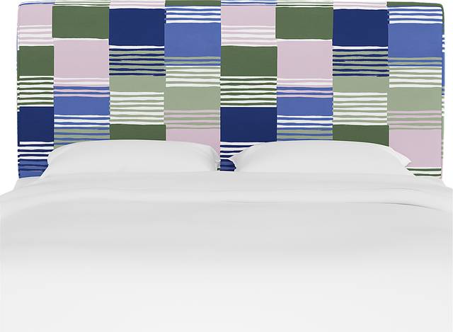 Kids Tangere Lilac Full Upholstered Headboard - Thumbnail - Image 1