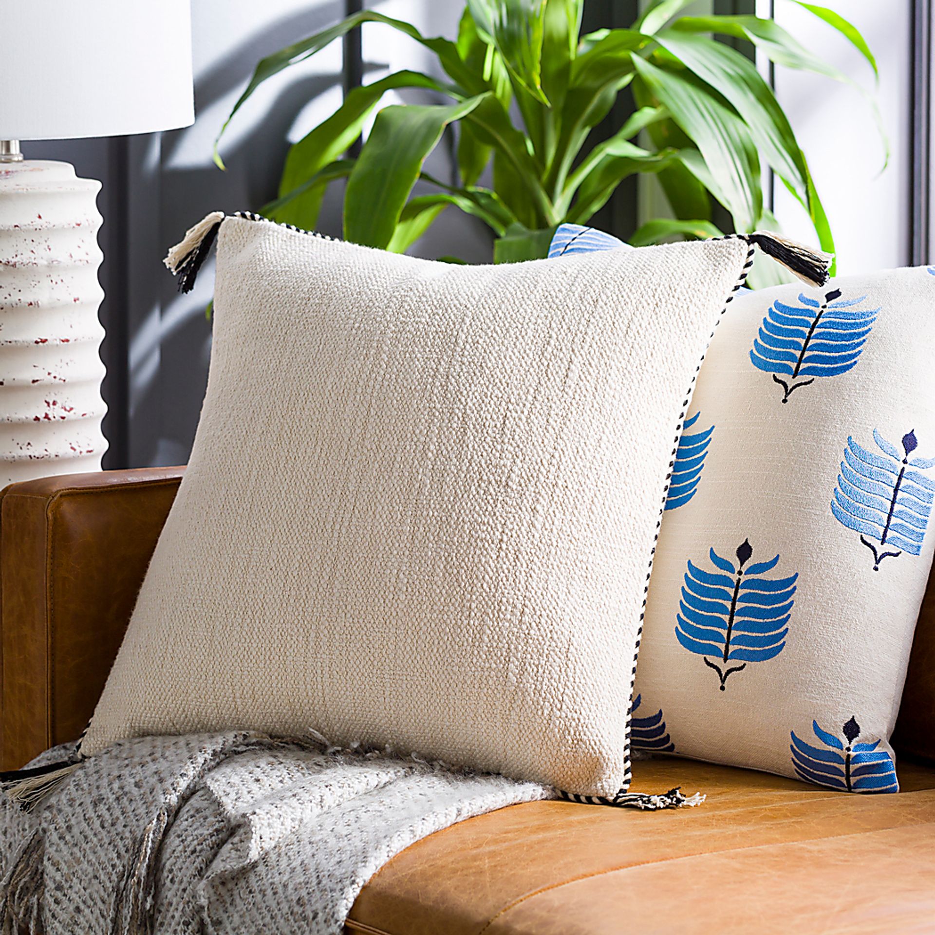 Kids Tasletee Cream Accent Pillow - Image 5
