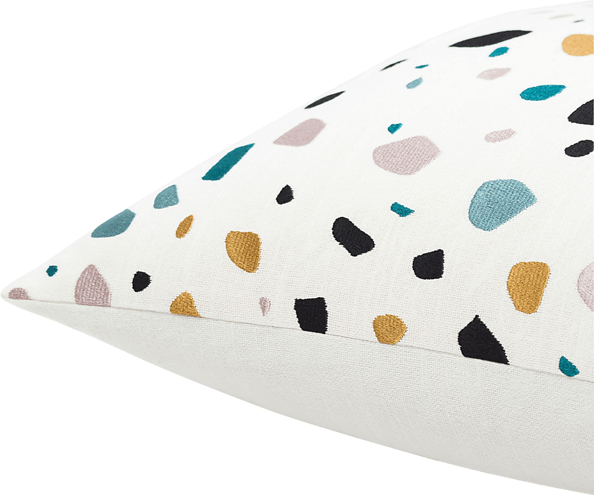 Kids Terra Pebble White Accent Pillow - Image 3